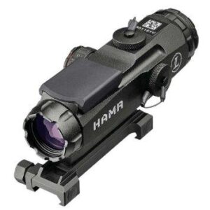 BLEMISHED Leupold Mark 4 HAMR Rifle Scope (Incl. Flat Top Mount) - 4x24mm CM-R2 Illum. Reticle Matte
