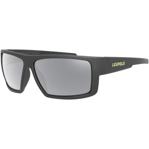 Leupold Switchback Shooting Glasses Matte Black with Shadow Grey Flash