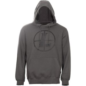 Leupold Distressed Reticle Hoodie Gunmetal M
