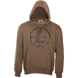 Leupold Distressed Reticle Hoodie Otter M