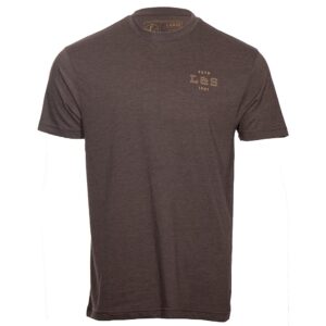 Leupold L&S Heritage Short Sleeve Tee Espresso L