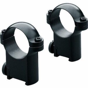 Leupold 2-Piece Solid Steel Ringmounts - Sako 30mm Super High Matte Black