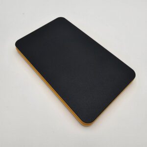 L.E. Wilson Reloading Tray with Bullet/Primer Cup .473" 25 Hole Black/Yellow