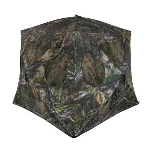 Ameristep Silent Brickhouse Wide Bottom Fire Retardant Ground Blind Mossy Oak Country DNA XL