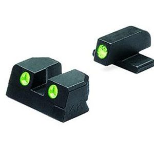 Meprolight Fixed Night Sight Springfield XD 9mm/.40 S&W for 4-5" Barrels Green Front & Green Rear