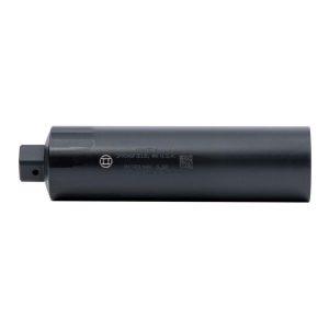Gemtech Patrolman Suppressor 5.56 Titanium Thread Mount 1/2-28 Black USED