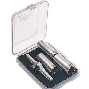 MTM Choke Tube Case for 3 Extended or 6 Standard Tubes Clear Smoke