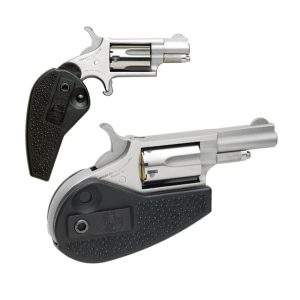 North American Arms Mini Revolver Handgun .22 LR 5rd Capacity 1.63" Barrel with Holster Grip