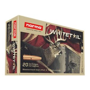 Norma WhiteTail Rifle Ammunition 7x57mm 150gr PSP 20/ct