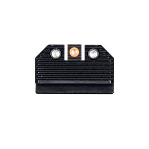 Night Fision Optics Ready Stealth Night Sight Set Orange Front Black Rear for Glock 43x MOS