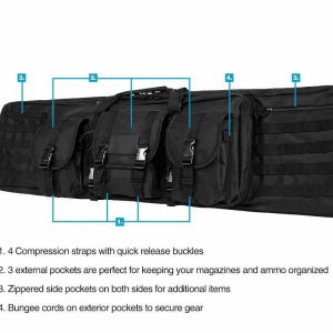 NcSTAR VISM Double Carbine Case - Digital Camo 42"