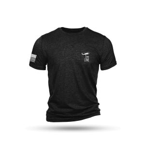 Nine Line America Short Sleeve Shirt Black Triblend XL