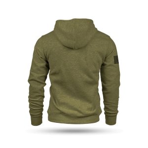 Nine Line Tactical Wiener Hooded Sweatshirt Olive L