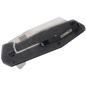 Schrade Slyte Folder Knife 3" Blade Black