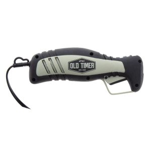 Old Timer 110 Volt Electric Fillet Knife 8" Blade Black and Grey