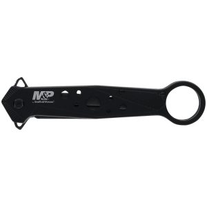 Smith & Wesson M&P Folding Knife Dagger Blade Black