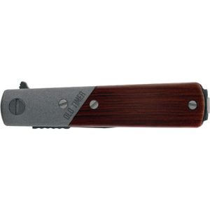 Old Timer Frontier Barlow Folding Knife 2-3/4" Clip Point Blade Brown