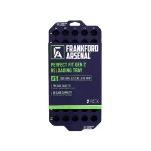 Frankford Arsenal Perfect Fit Reloading Tray #8 .338 Lapua .45-70 Gov 2/ct