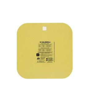 Caldwell AR500 Rimfire/Handgun Target 8" Gong 1/4" Yellow