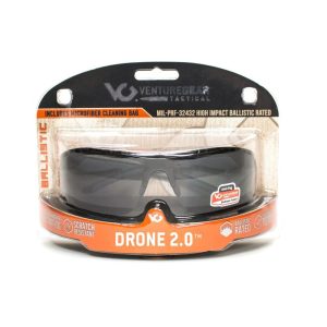 Pyramex Venture Gear Drone 2.0 Shooting Glasses OD Green Frame with Grey Anti-Fog Lens