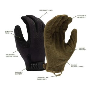 Pyramex Venture Gear Medium-Duty Adjustable Operator Gloves Coyote Brown L