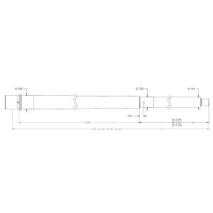 Proof Steel Drop in Barrel for Rifle Gas System AR-15 Compatible Firearms 6 ARC 16" 1:7.5 Twist 5/8-24