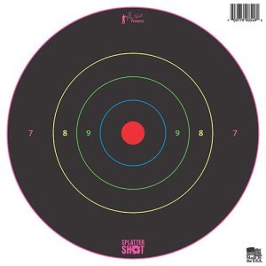 Pro-Shot 8" Bullseye Multi-Color Rings on Heavy Tag Paper 6/ct