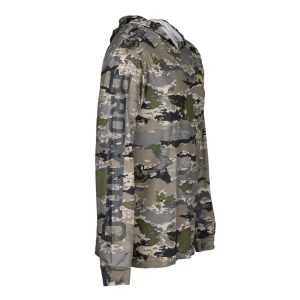 Browning Hooded Long Sleeve Tech Shirt Ovix Camo 2XL