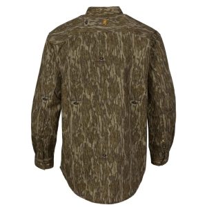 Browning Wasatch-CB Shirt Button-Front 2 Pocket Mossy Bottomland M
