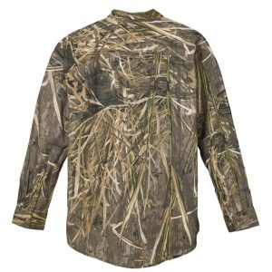 Browning Wasatch-CB Shirt Button-Front 2 Pocket Mossy Oak Shadow Grass Habitat M
