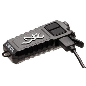 Browning Trailmate Rechargeable USB Cap Flashlight Black