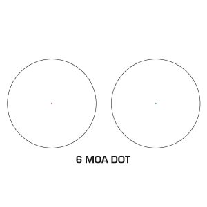 Swampfox Raider Micro Prism Red Dot Sight 1x20 Red IR 6 MOA