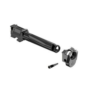 Radian Afterburner and Ramjet Micro Compensator and Ported Handgun Barrel for Glock G43x Black
