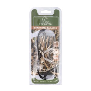 Ducks Unlimited Half Frame Shooting Glasses Black with Clear Lens
