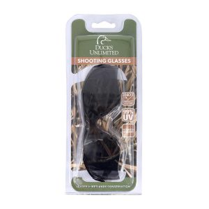 Ducks Unlimited Half Frame Shooting Glasses Smoke Lens