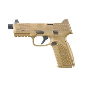 FN 509 Tactical Handgun 9mm Luger 17rd & 24rd Magazines (2) 4.5" Threaded Barrel FDE NMS