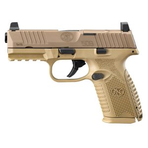 FN 509 Midsize MRD Handgun 9mm Luger 10rd Magazines (2) 4" Barrel FDE NMS