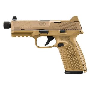 FN 510 Tactical Handgun 10mm 10rd Magazines (2) 4.71" Threaded Barrel FDE NMS Night Sights
