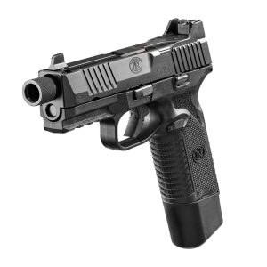 FN 545 Tactical Handgun 45 ACP 15rd & 18rd Magazines (2) 4.71" Threaded Barrel Black NMS Night Sights