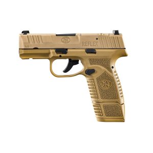 FN Reflex MRD Manual Safety Handgun 9mm Luger 11(1)&15(1)rd Magazines 3.3" Barrel FDE