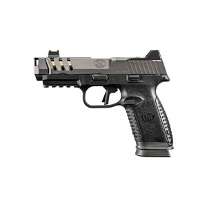 FN 509 CC Edge XL Handgun 9mm Luger 10rd Magazines(3) 4.2" Barrel Compensator Black/Gray