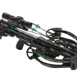 DEMO CenterPoint Sinister 430 Crossbow Integrated Silent Cocking System  Auto Retracting Sled