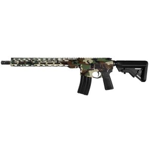Radical Firearms "Woodland Camo" Mil-Spec NATO Rifle 5.56mm 30rd Magazine(30) 16" Barrel Adjustable Stock