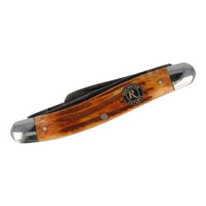 Remington Back Woods Stockman Folder Knife Blade Brown