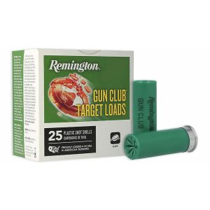 Remington Gun Club Target Load 12 ga 2 3/4" 3 dr 1 1/8 oz #8 1200 fps 250/ct Case (10boxes of 25)