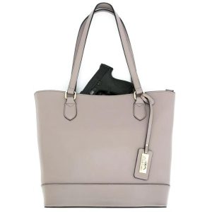 Cameleon Evelyn Concealed Carry Purse Smokey Purple