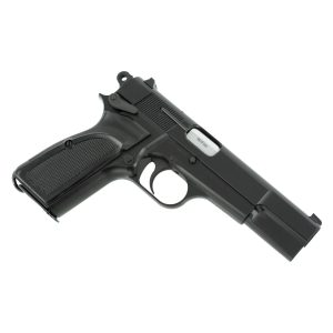 SDS Imports Inglis L9A1 Hi-Power Handgun 9mm Luger 15rd Magazines(2) 4.7'' Barrel Black Chromate Finish
