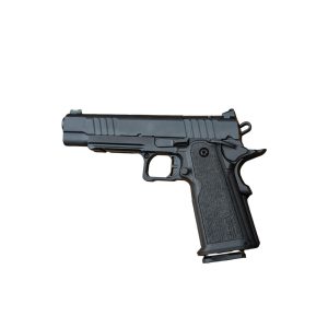 Tisas 1911 Duty B9R Double Stack Handgun 9mm Luger 17rd Magazine 5'' Barrel  Black Cerakote RMS/c Optic