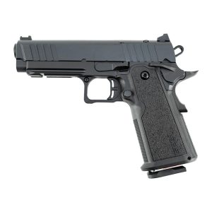 SDS Tisas 1911 Carry B9R Double Stack Handgun 9mm Luger 17rd Magazines(1) 4.25'' Black Cerakote Finish