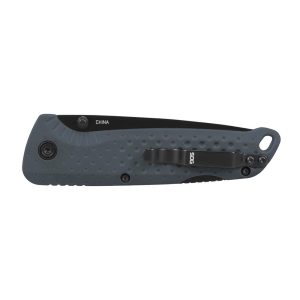 SOG Knives Adventurer LB Folding Knife 3" Drop Point Blade Grey
